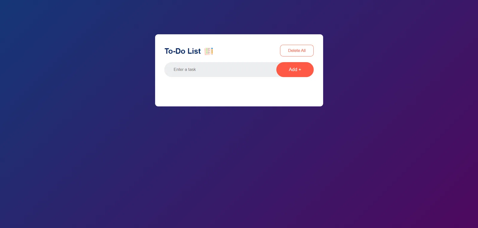 To-Do List Project